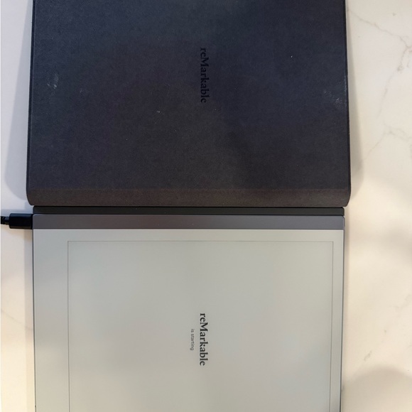 reMarkable 2 Tablet and Black leather Bookfolio case NEVER USED - Picture 8 of 8